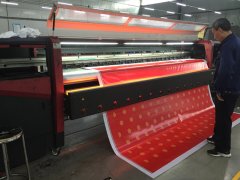锦江广告公司户外喷绘机设备展示